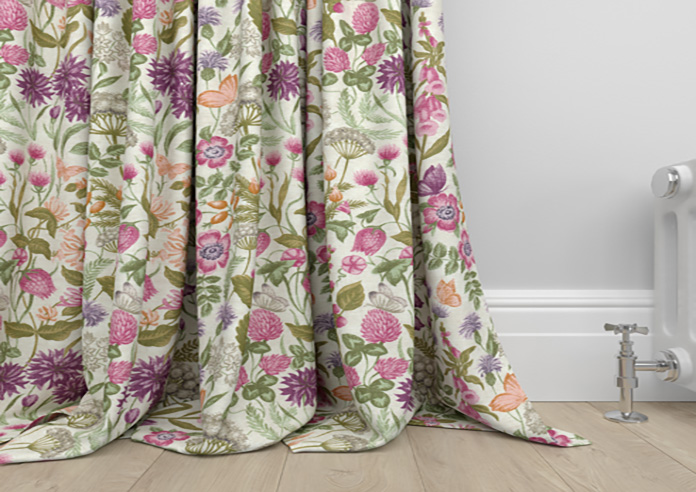 Field Flowers, Copper - Made to Measure Curtains - Image 6
